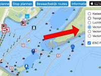 Nieuw: IENC kaarten van Rijkswaterstaat op waterkaart.net