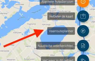 Zo werkt de vaarrouteplanner