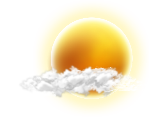 Het actuele weer in Lederbauer is Licht bewolkt